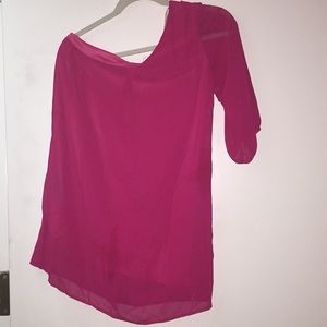 One shoulder party dress